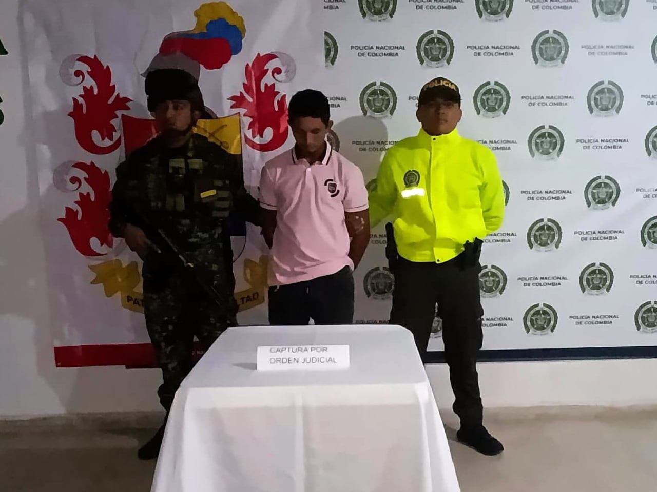 Presunto feminicida en El Bagre, Antioquia- foto gobernación de Antioquia