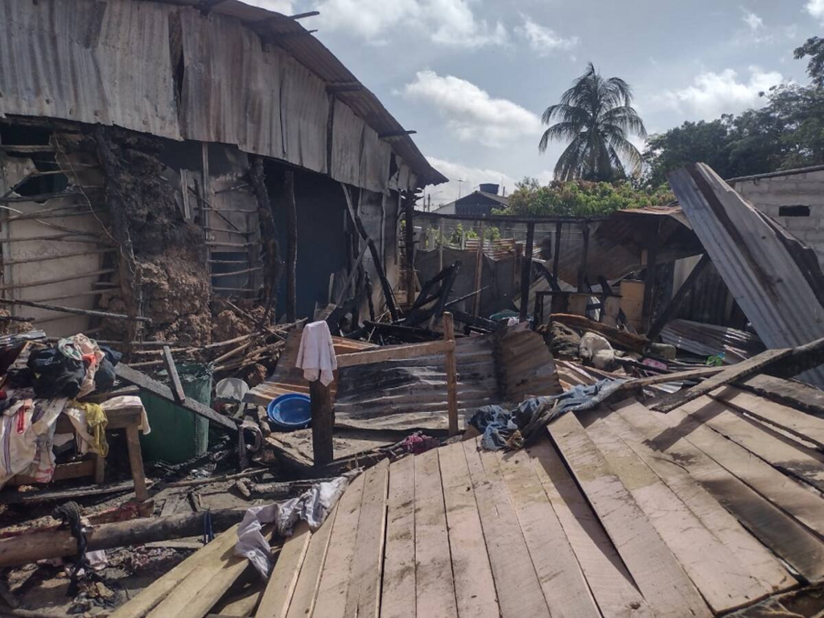 Gestión del Riesgo en Bolívar lamentó muerte de niña tras incendio en Arjona