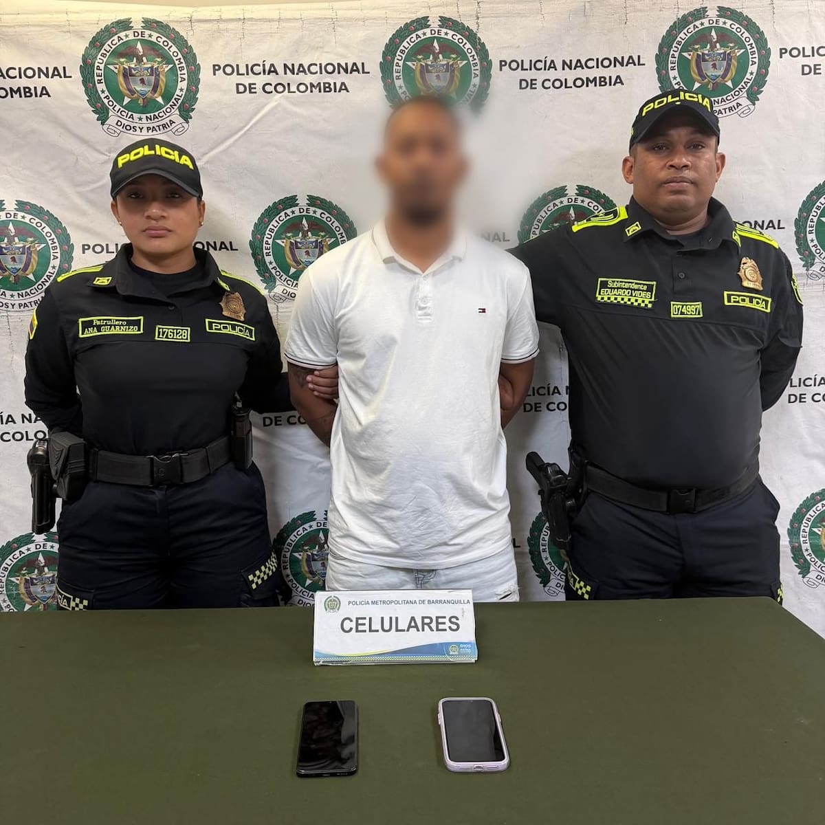 Capturan a alias ‘El Mello’, uno de los más buscados por homicidio en Barranquilla