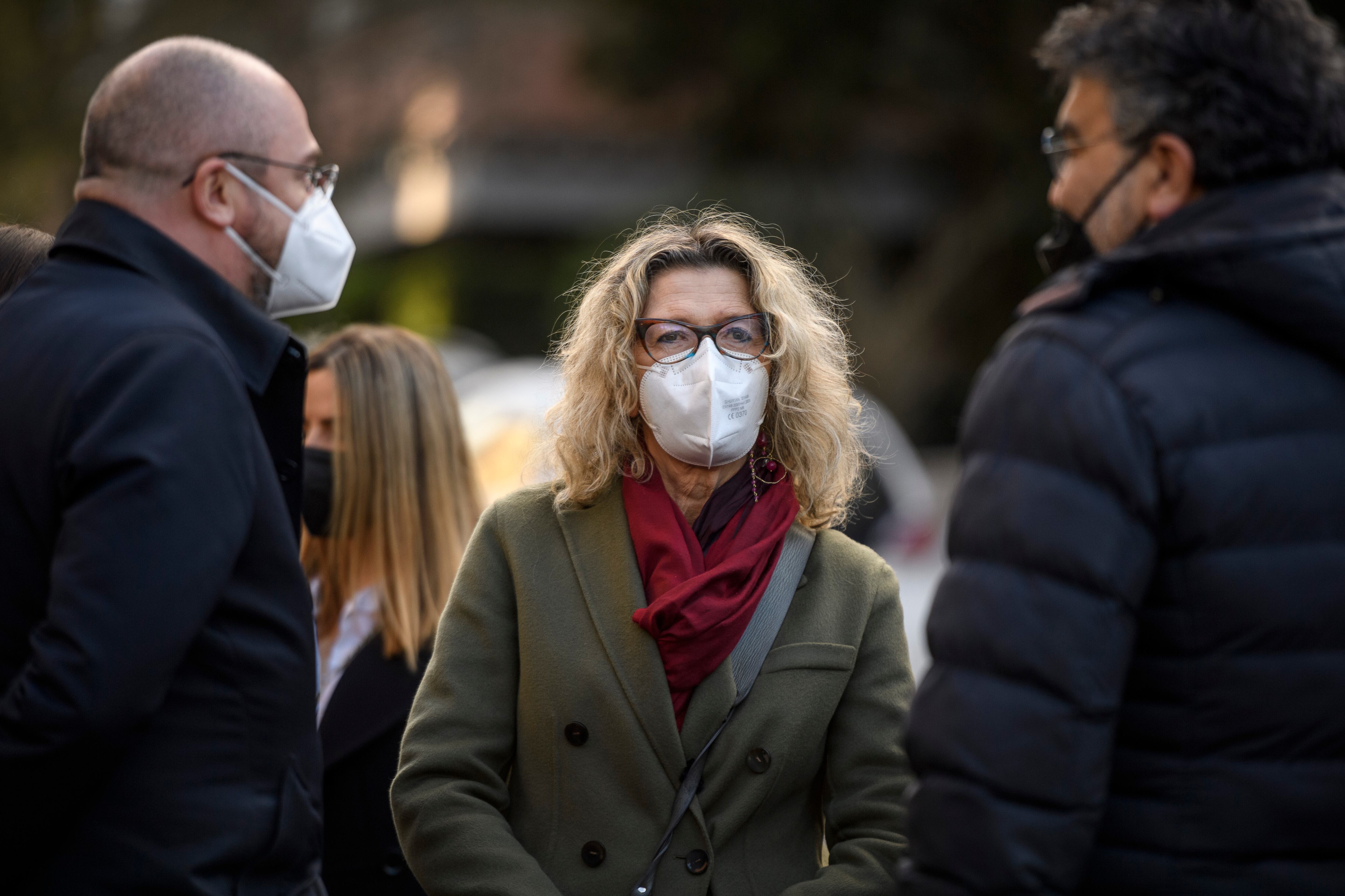 Anna Rossomando, Senadora del Partido Democrático y Vicepresidente del Senado italiano. (Photo by Antonio Masiello/Getty Images)