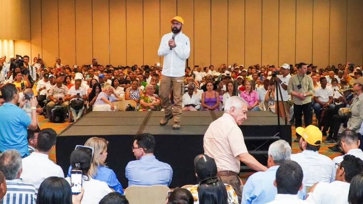 Andrés Camacho, ministro de Minas y Energía - Asamblea de servicios públicos en Santa Marta