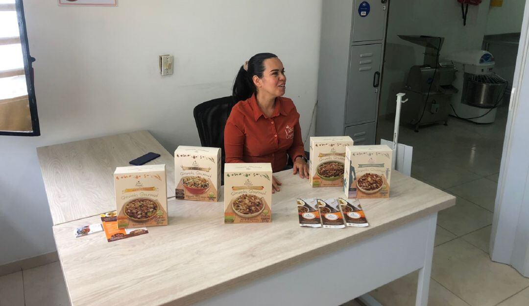 Sandra Milena Acosta, propietaria de Life Cereal