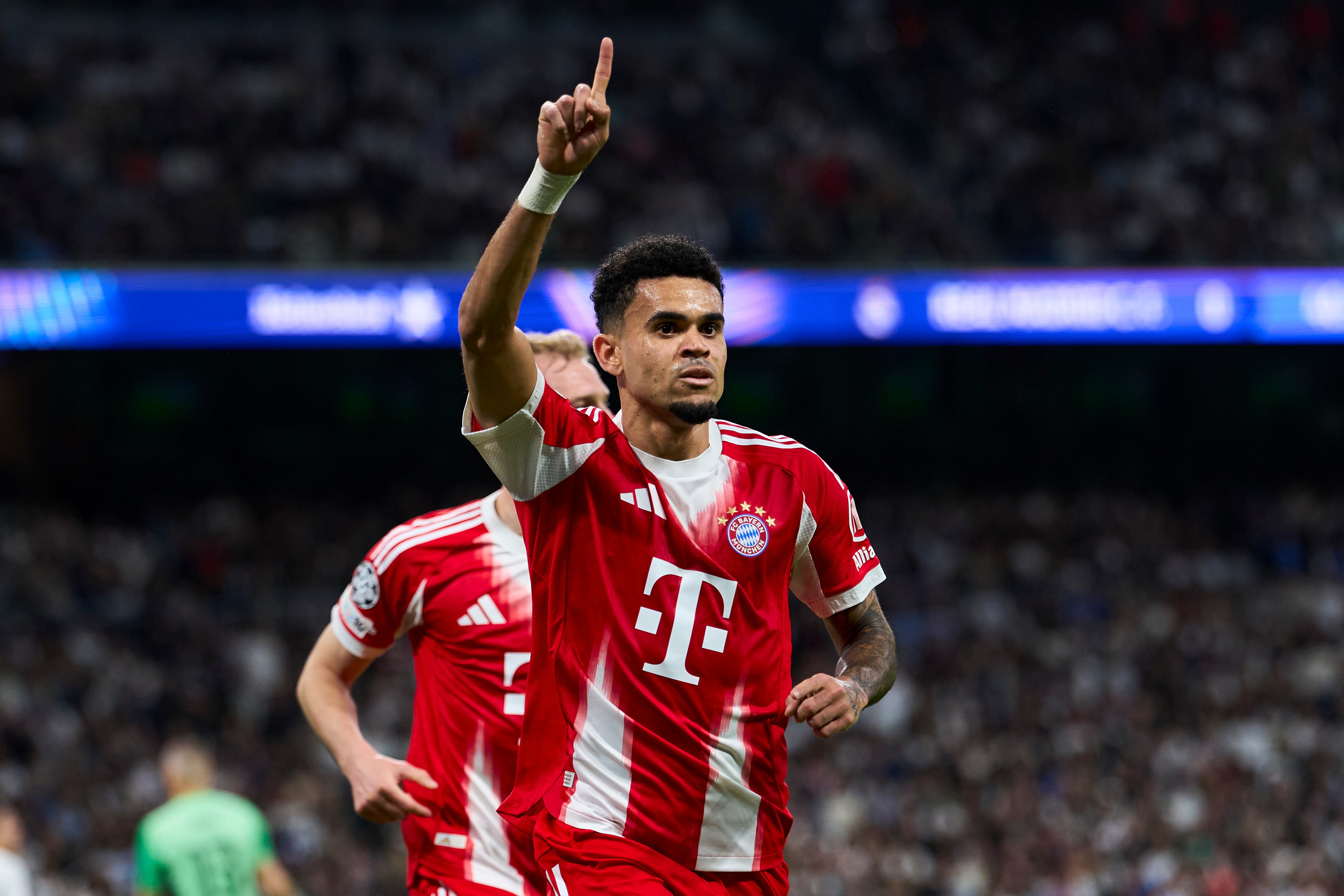 Gol de Luis Díaz en Real Madrid vs Bayern Múnich por Champions League. (Photo by Diego Souto/Getty Images)