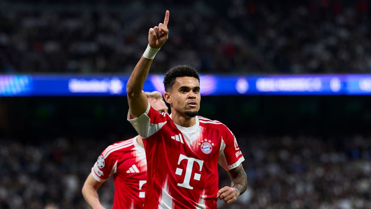 Gol de Luis Díaz en Real Madrid 1-2 Bayern Múnich, cuartos de final Champions League: véalo acá