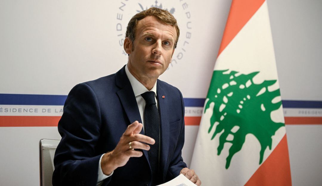El presidente francés Emmanuel Macron
