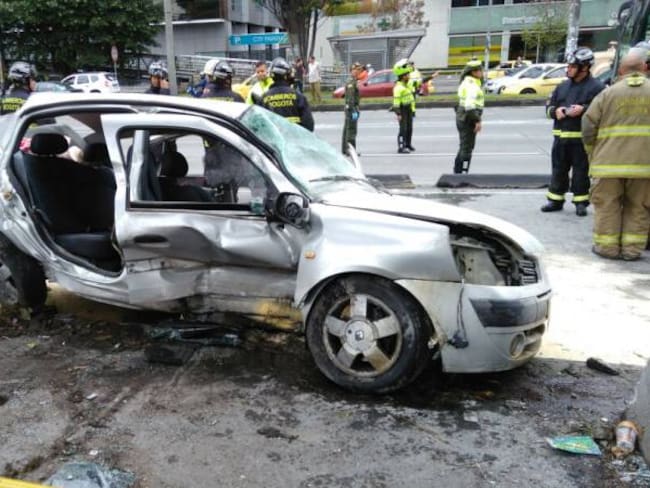 Dos muertos y tres heridos deja accidente de tránsito en la AutoNorte