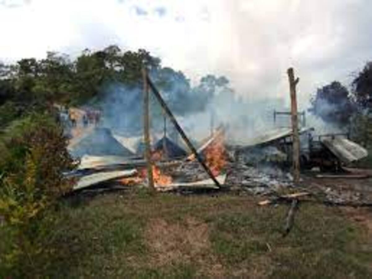 Abuela murió asfixiada en medio de un incendio en Pitalito, Huila