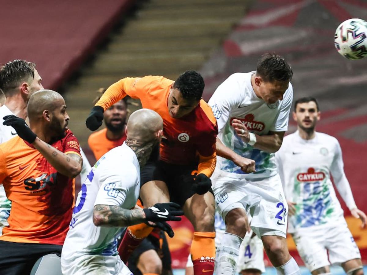 Galatasaray cae ante Rizespor y cede terreno en la Liga de Turquía