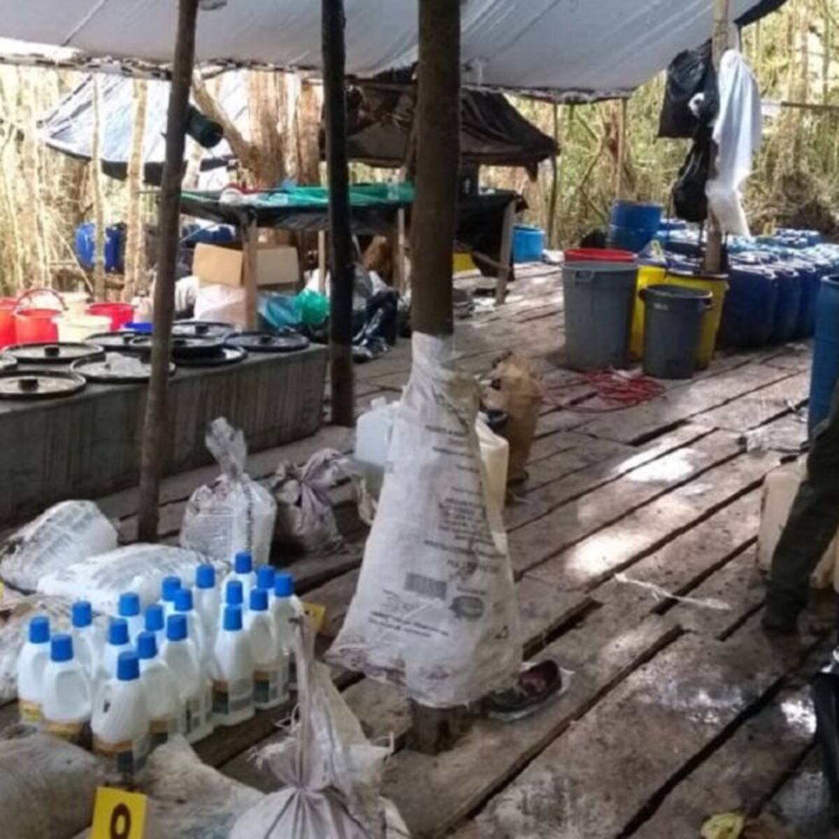 Descubren nuevo laboratorio de clorhidrato de cocaína al oriente de Boyacá