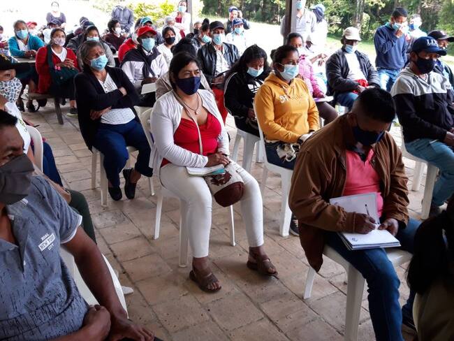 Bneficiarios del Programa Colombia Sostenible.