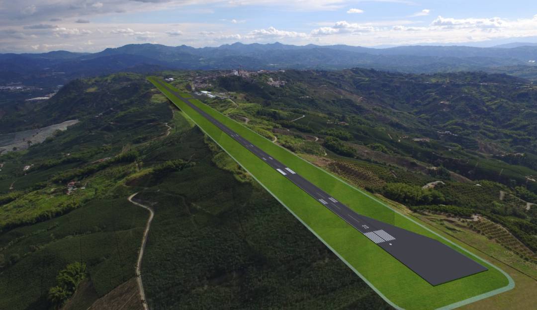 Render del proyecto Aeropuerto del Café.