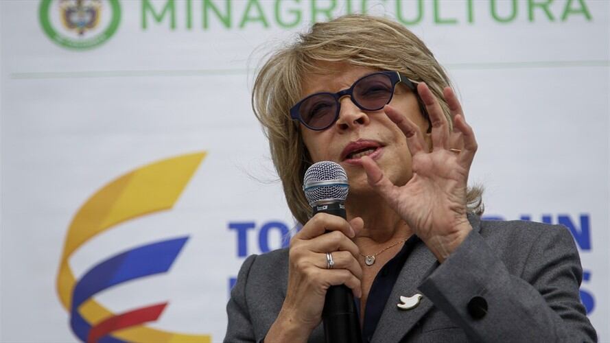 Ministra de Industria y Comercio, Cecilia Álvarez. Foto: Colprensa.