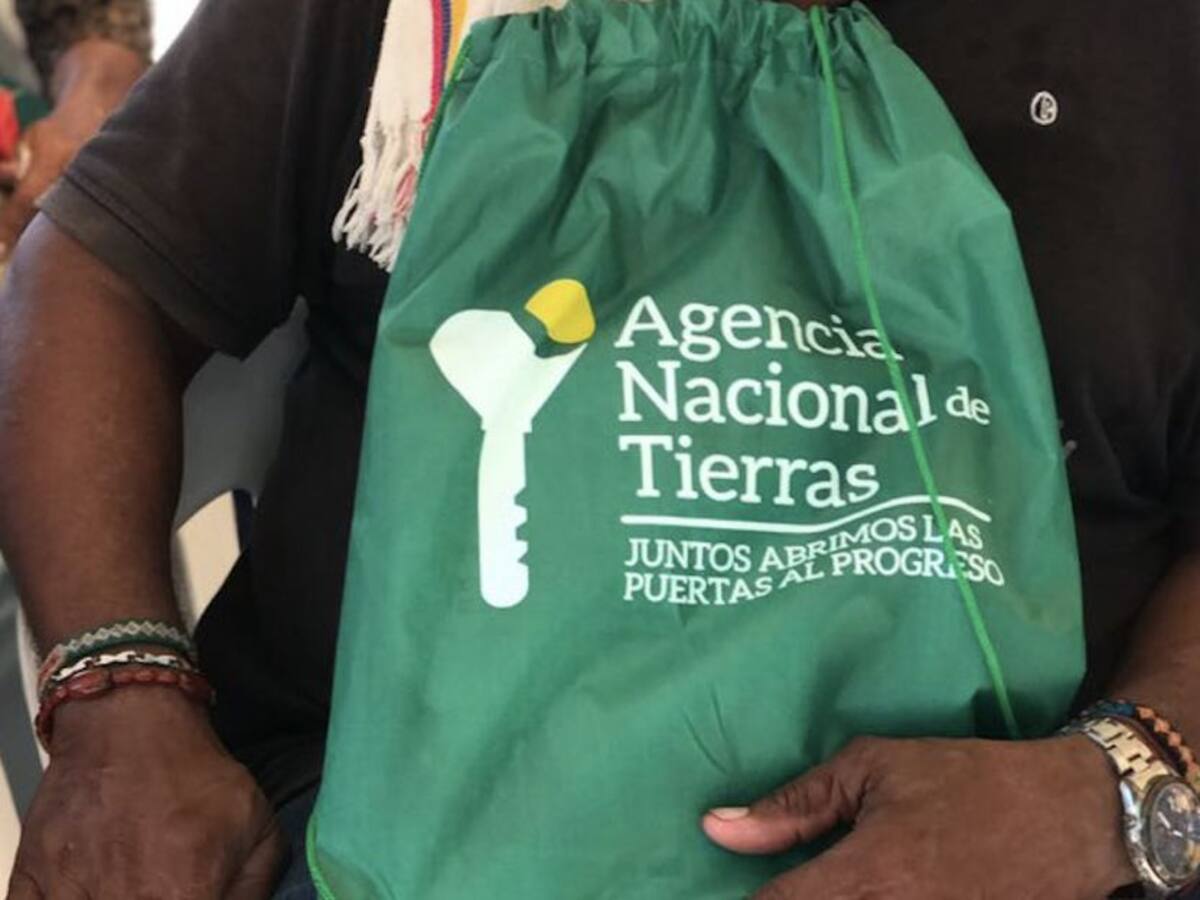Fallan tutela a favor de la Agencia de Tierras en Cordoba