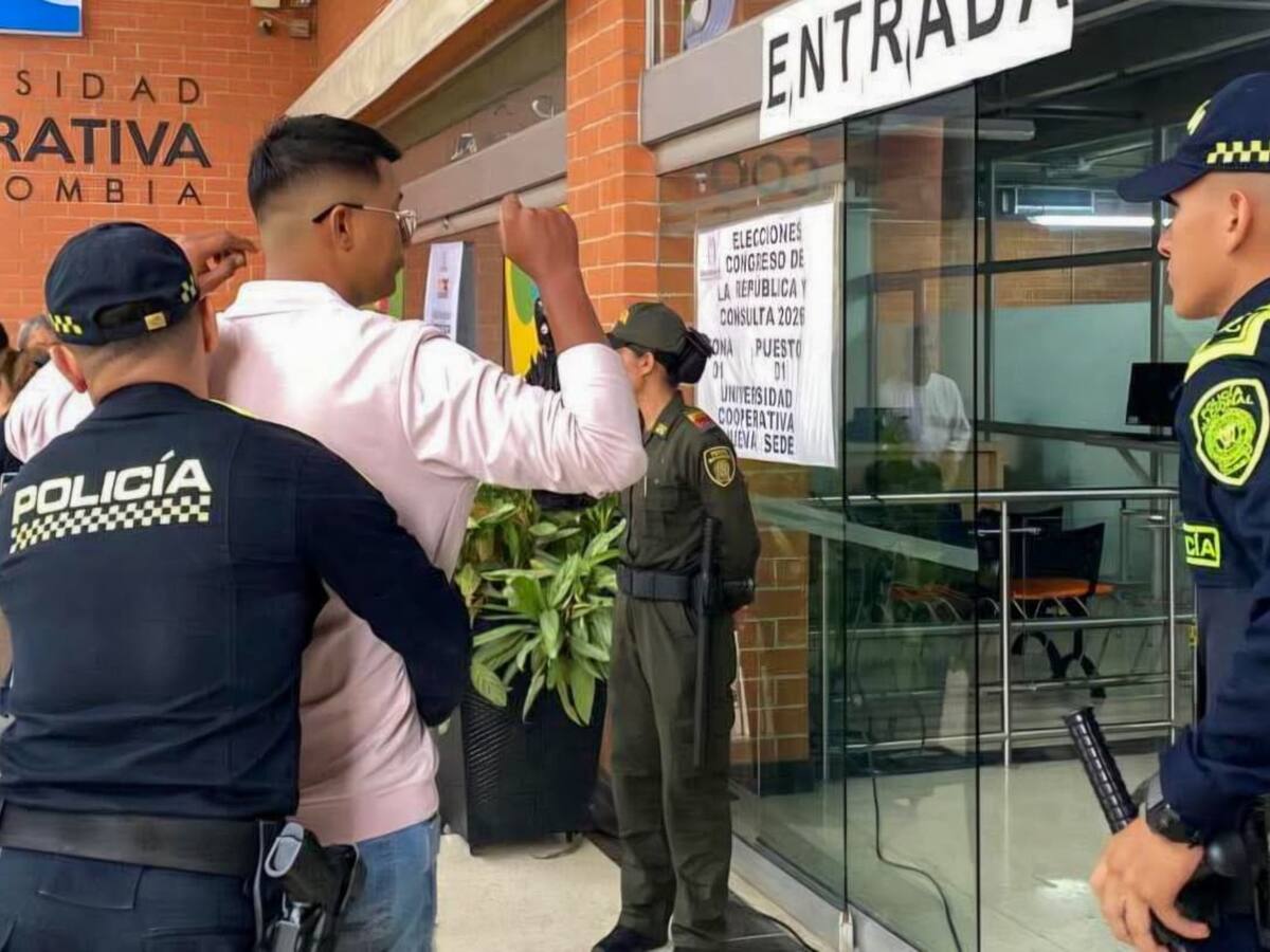 Incautaron 1.700 piezas de publicidad política y capturaron a un hombre en Ibagué