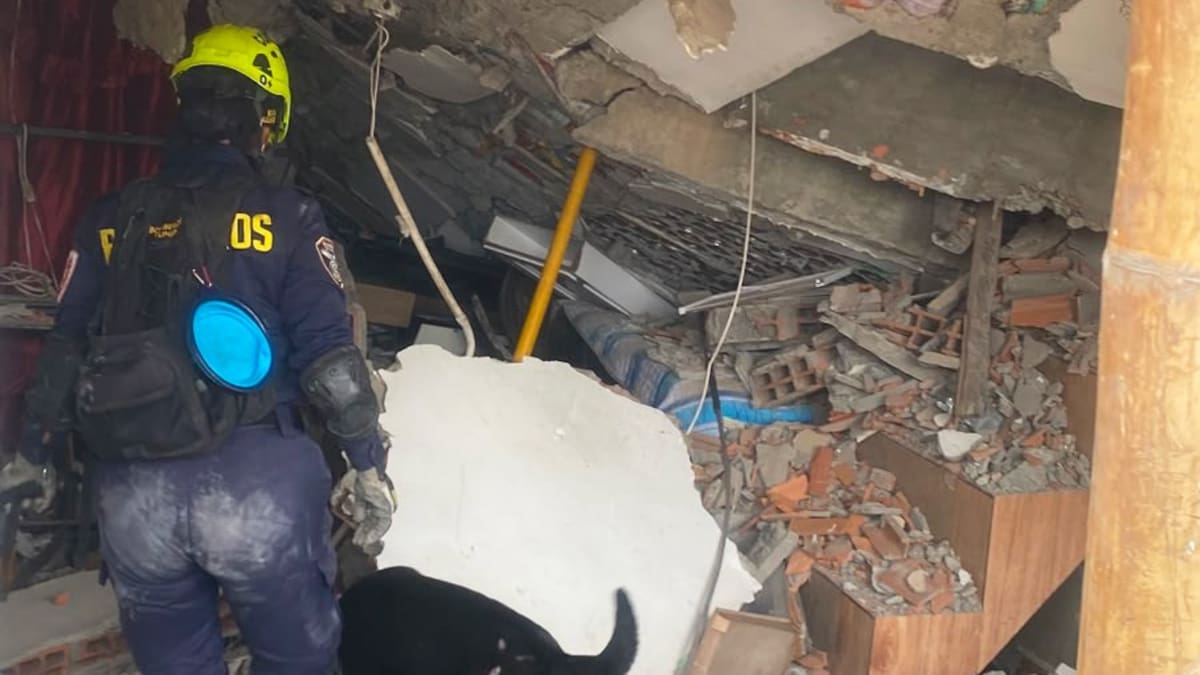La vida surge de los escombros: Bomberos de Tunja rescatan pareja de adultos mayores en Pereira