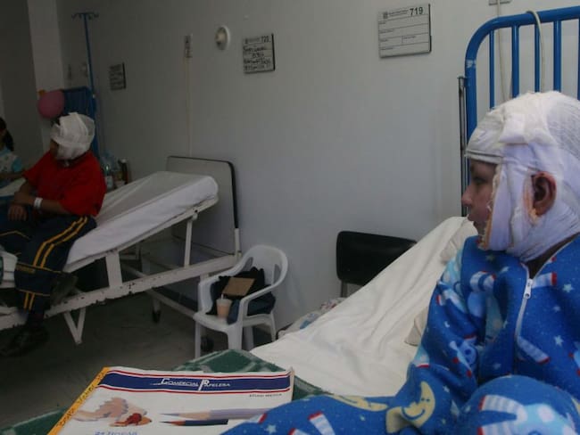 Menores, las víctimas principales de la pólvora en 2020.