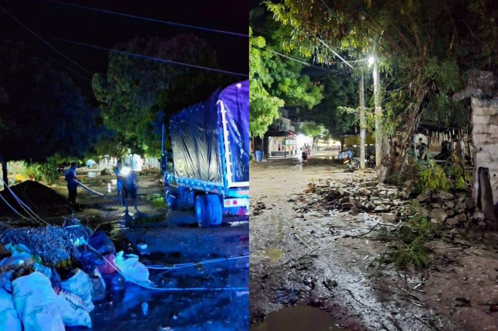Vendaval golpea a Zona Bananera: 17 barrios afectados y autoridades activan censo de familias. Cortesía