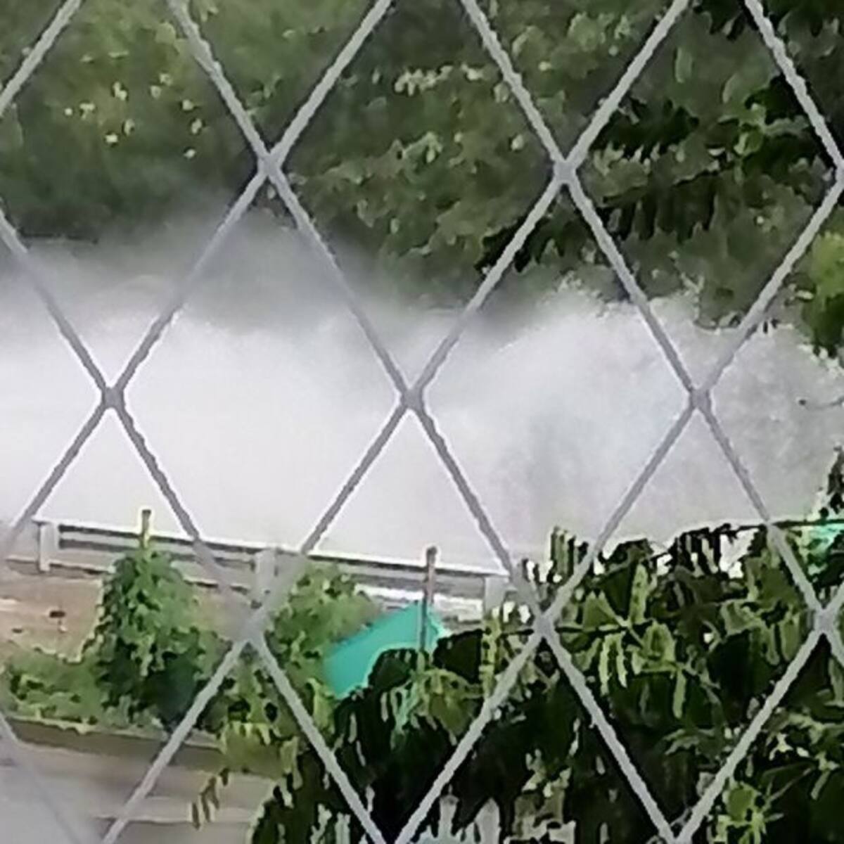Las lluvias inundaron puente de Bochalema