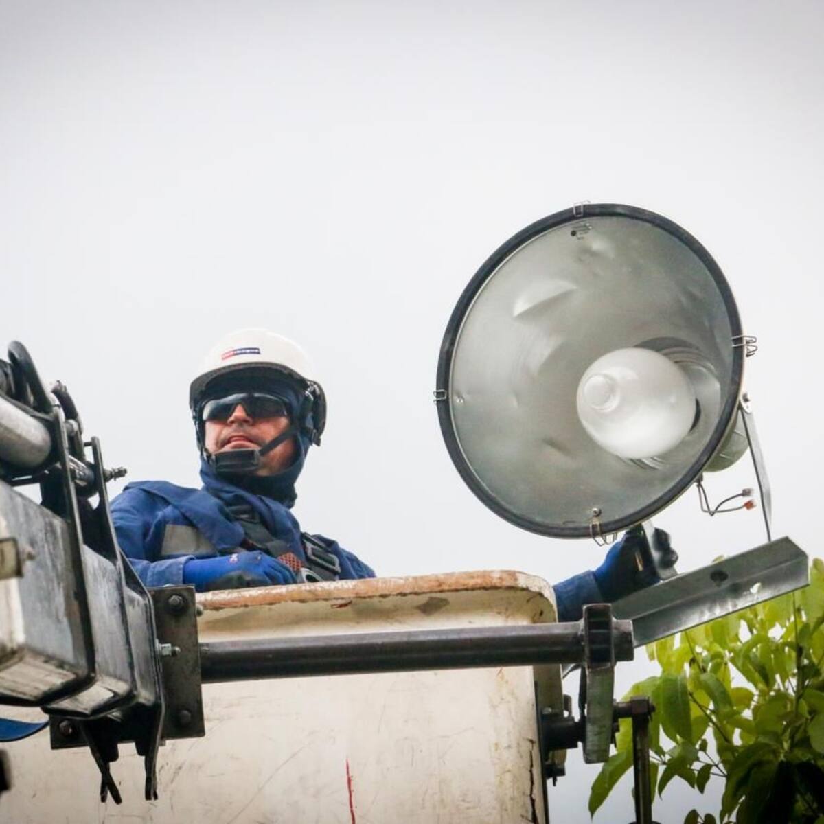 Nuevamente roban red de alumbrado público en el Parque de la Música en Ibagué