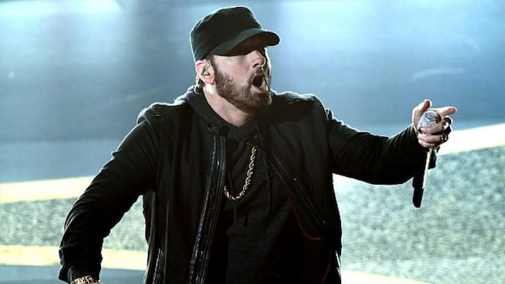 “Me tomó 18 años llegar acá”: Eminem cumple el sueño de sus fans y canta en los Oscar. Foto: Getty Images