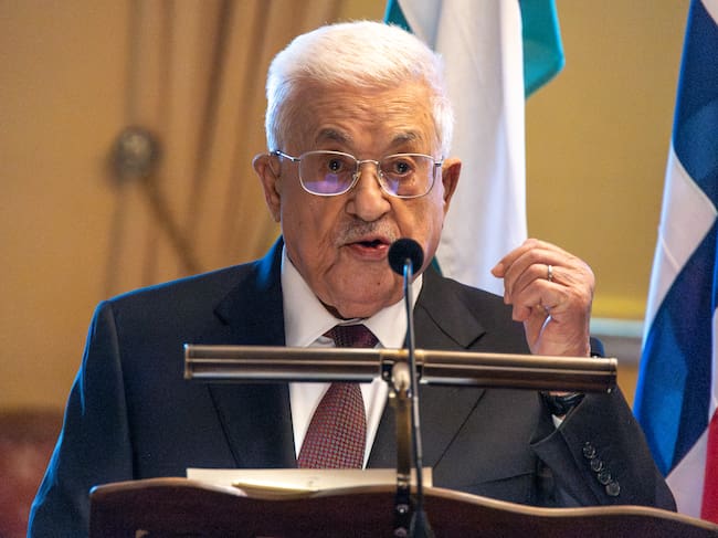 Presidente de Palestina, Mahmoud Abás (Cortesía: Kristian Tuxen Ladegaard Berg/NurPhoto via Getty Images)