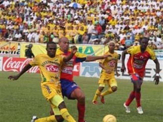 Pasto y Huila empataron 1-1 en el reinicio del fútbol colombiano