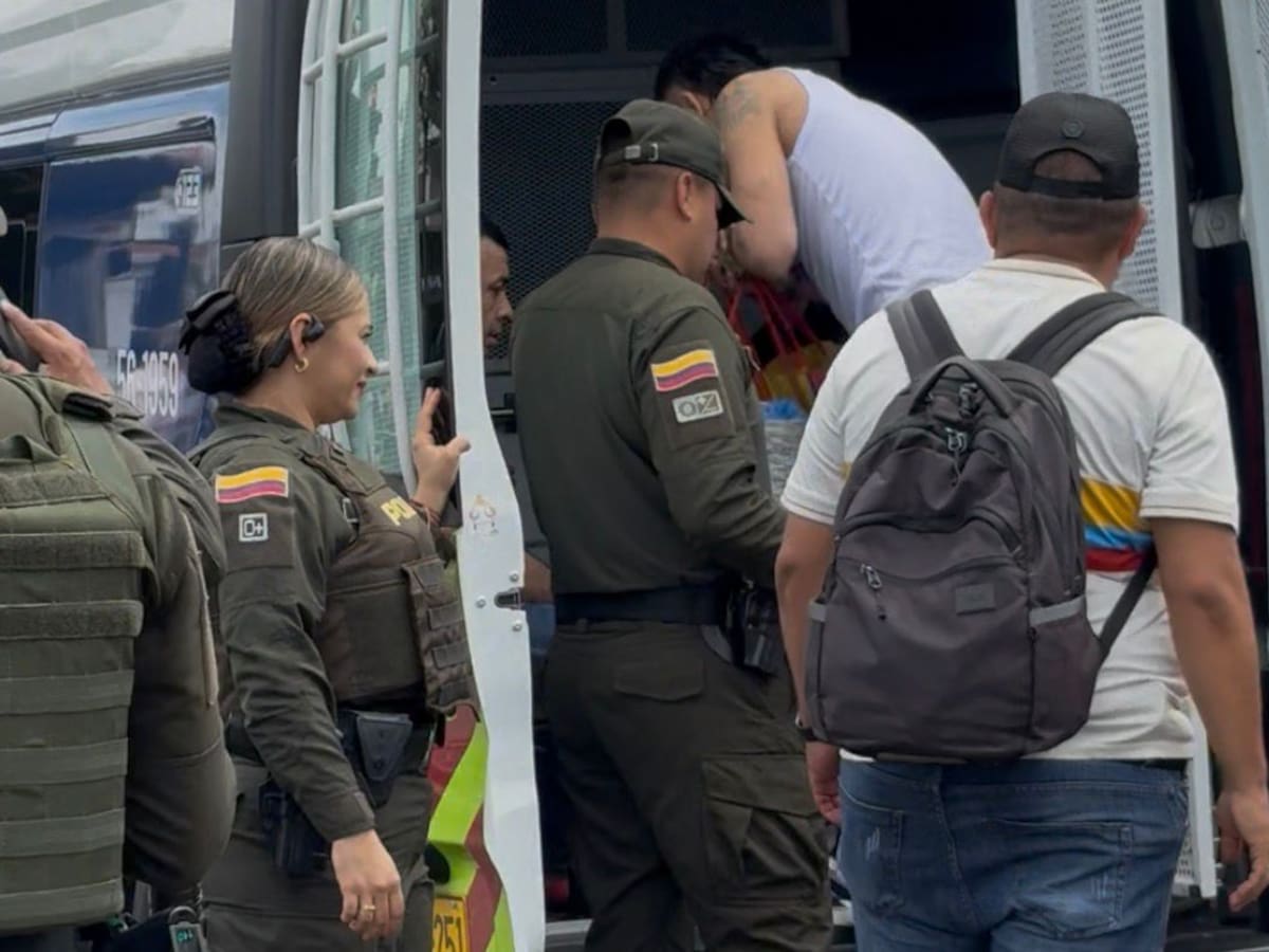 Detenidos de estación de policía de Los Patios fueron trasladados