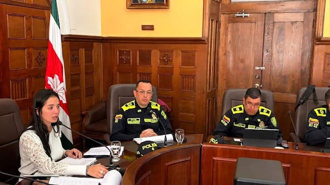 La secretaria de Gobierno y Acción Comunal de Boyacá, Alejandra Pico, señaló que este domingo se garantizará la seguridad en todo el departamento / Foto: Departamento de Policía de Boyacá.