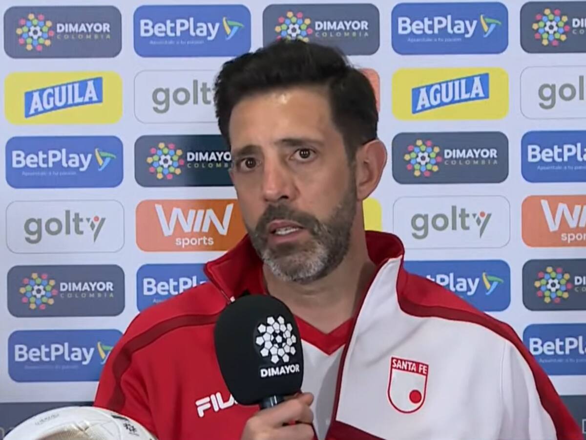 Jorge Bava y su mensaje para la final con Medellín: “Que al día siguiente no se hable del arbitraje”