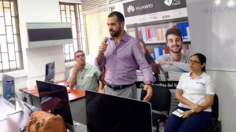 Camilo Cepada Tarud, secretario de Informática del Atlántico.