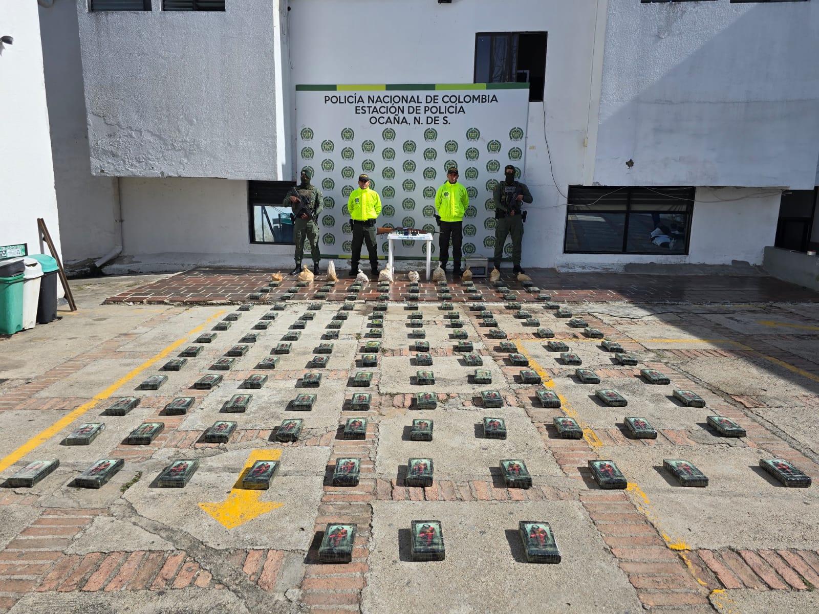 Desmantelaron laboratorio de las disidencias de las Farc en Ocaña. / Foto: Policía Denor.