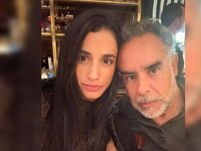 Adelina Guerrero y Armando Benedetti. Foto: @AABenedetti en X (antes Twitter)