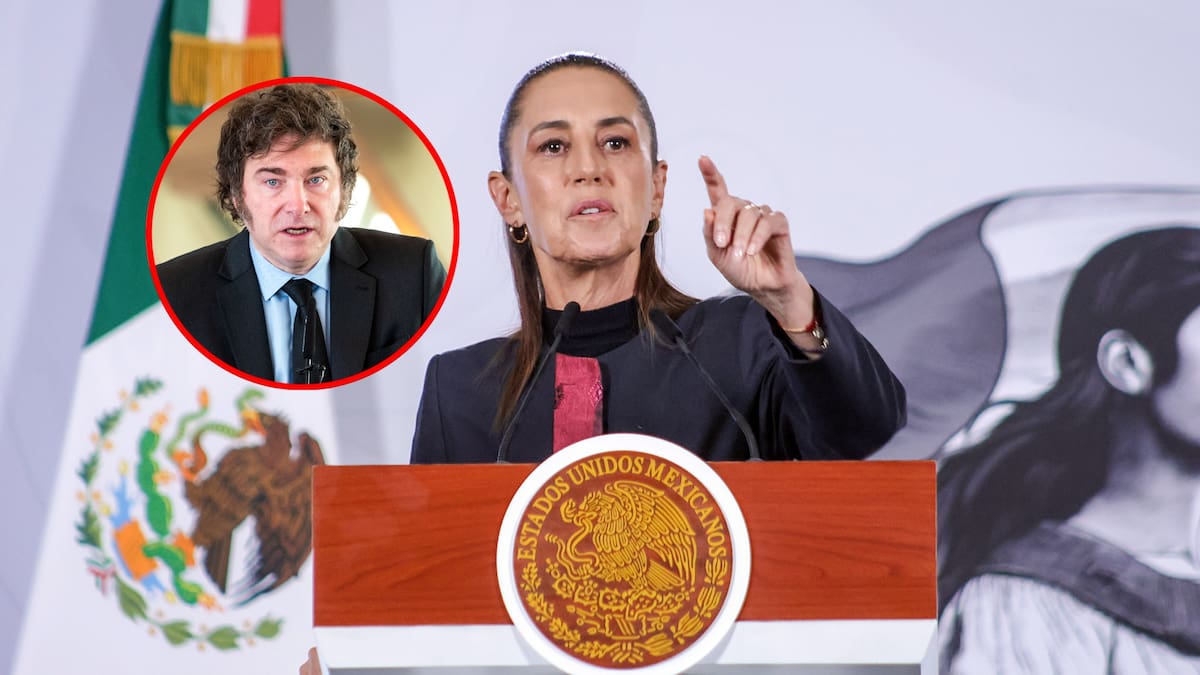 Claudia Sheinbaum niega campaña de México contra Argentina tras acusaciones de Milei por Mundial