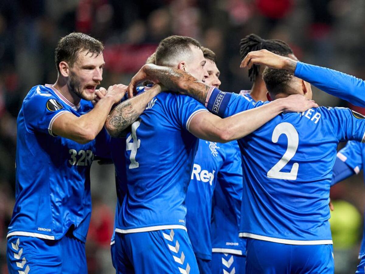 Sin Morelos, Rangers clasificó a los octavos de final de la Europa League