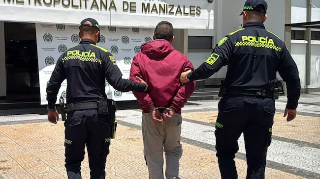 Foto: Policía Metropolitana de Manizales.