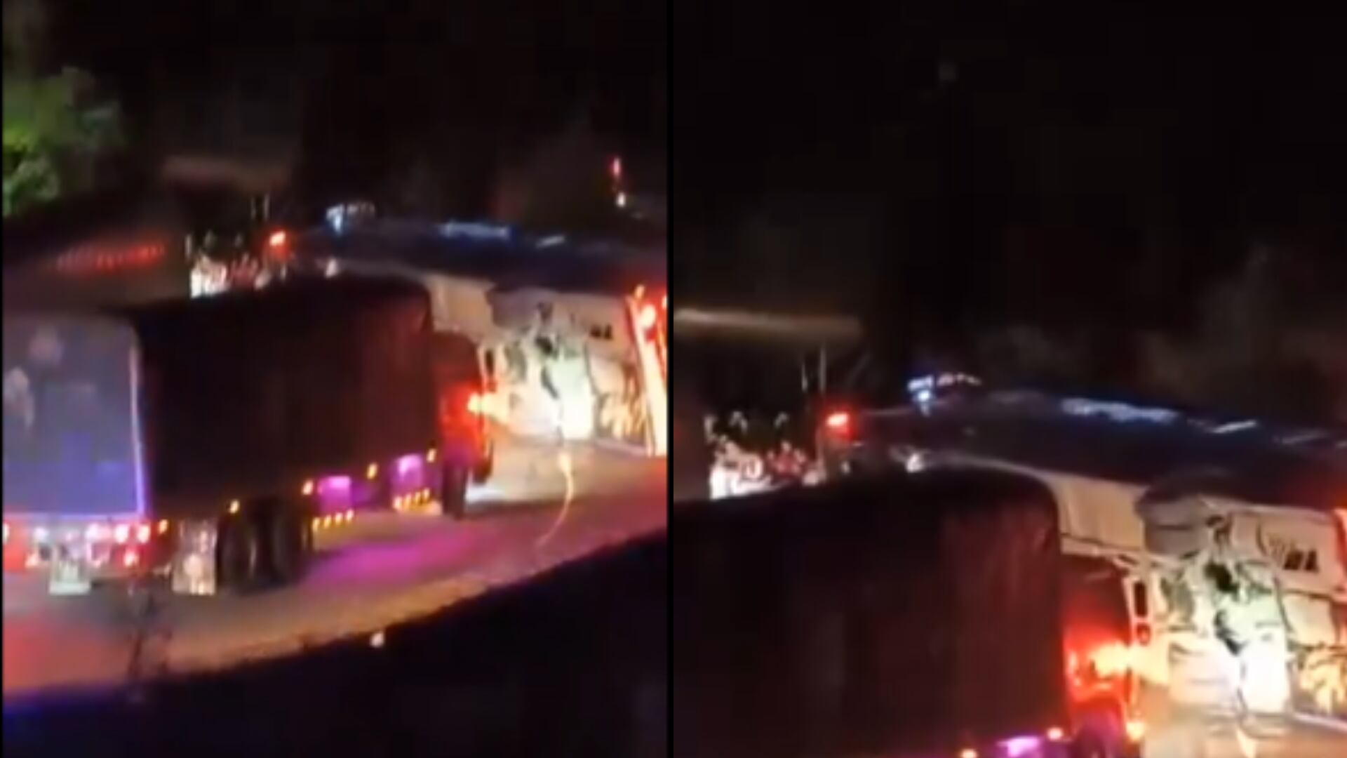 Accidente en la vía que conecta a Bucaramanga con Cúcuta