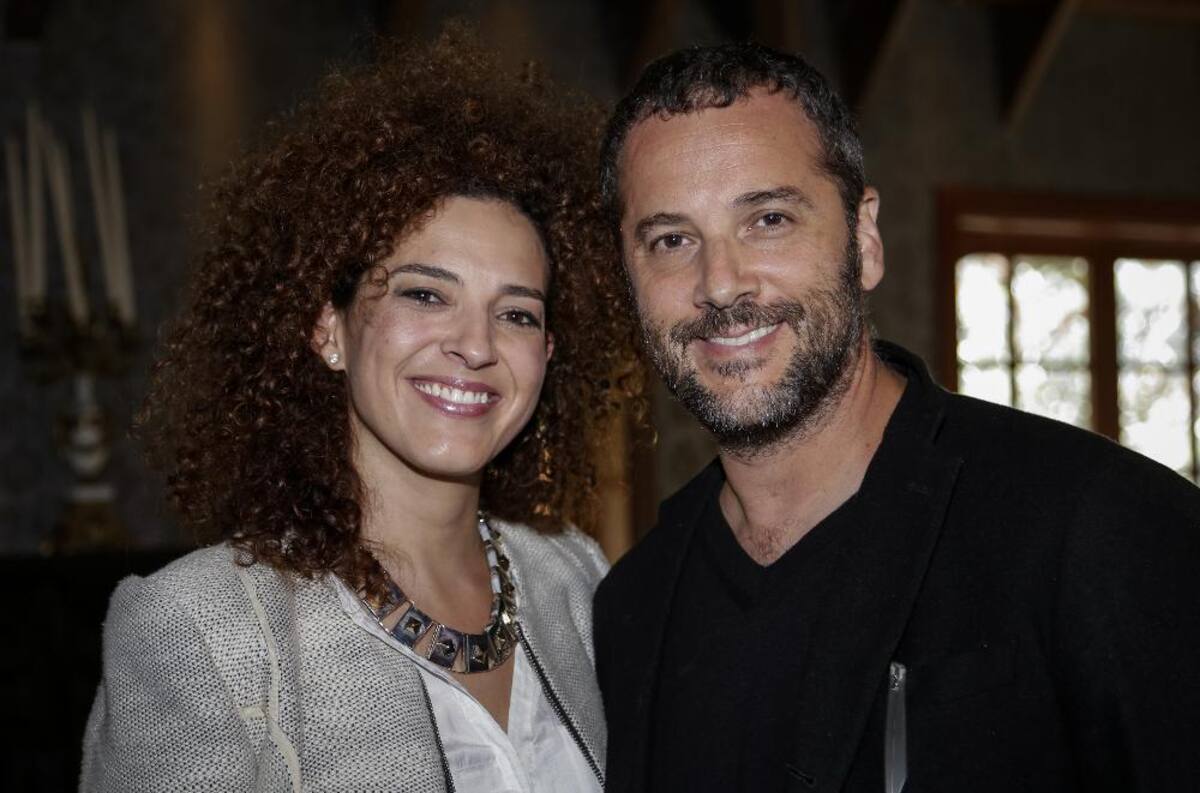 José Gaviria e Ines Gaviria en el lanzamiento de la canción de la campaña "Soy Capaz"