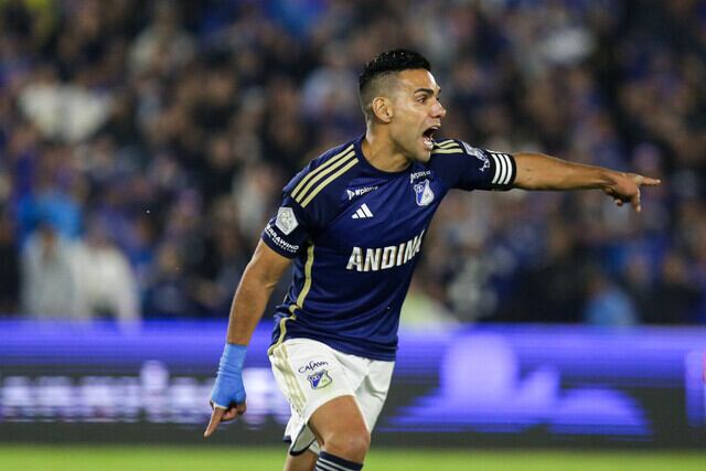 Falcao, delantero y capitán de Millonarios / Colprensa.