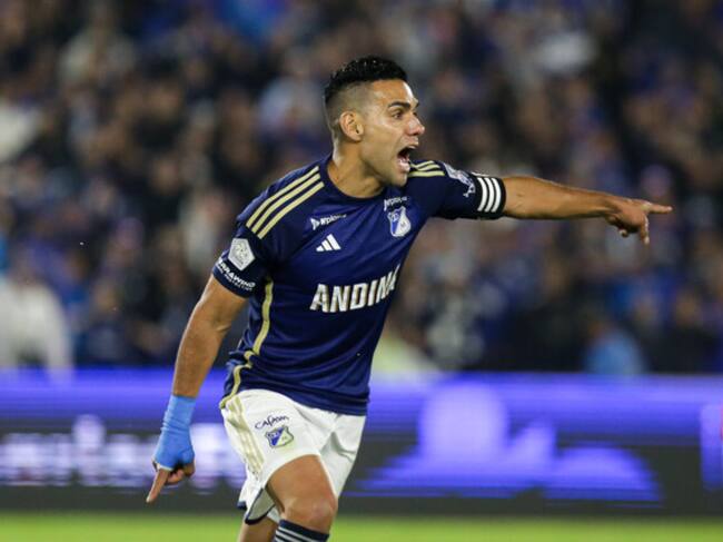 Falcao, delantero y capitán de Millonarios / Colprensa.