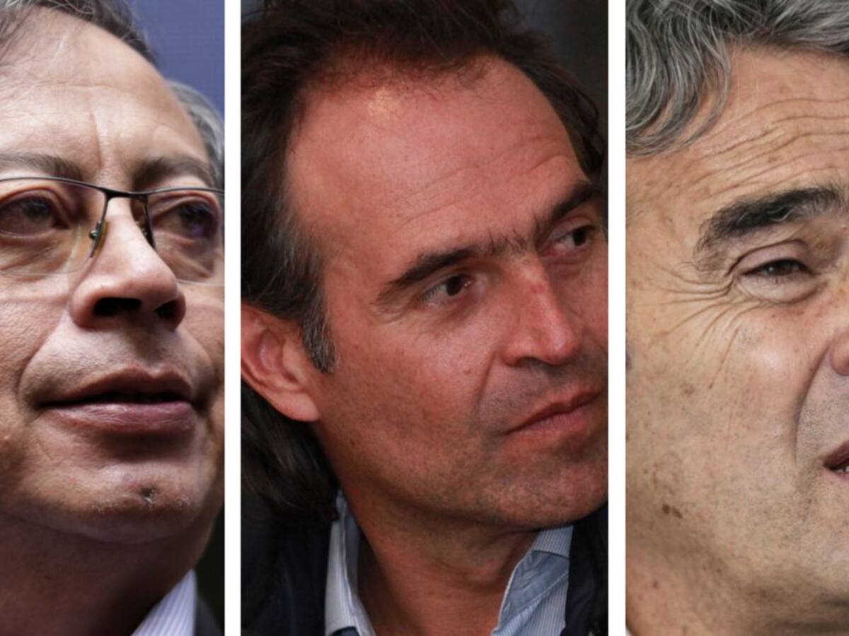 Gustavo Petro, Federico Gutiérrez y Sergio Fajardo: ganadores de consultas