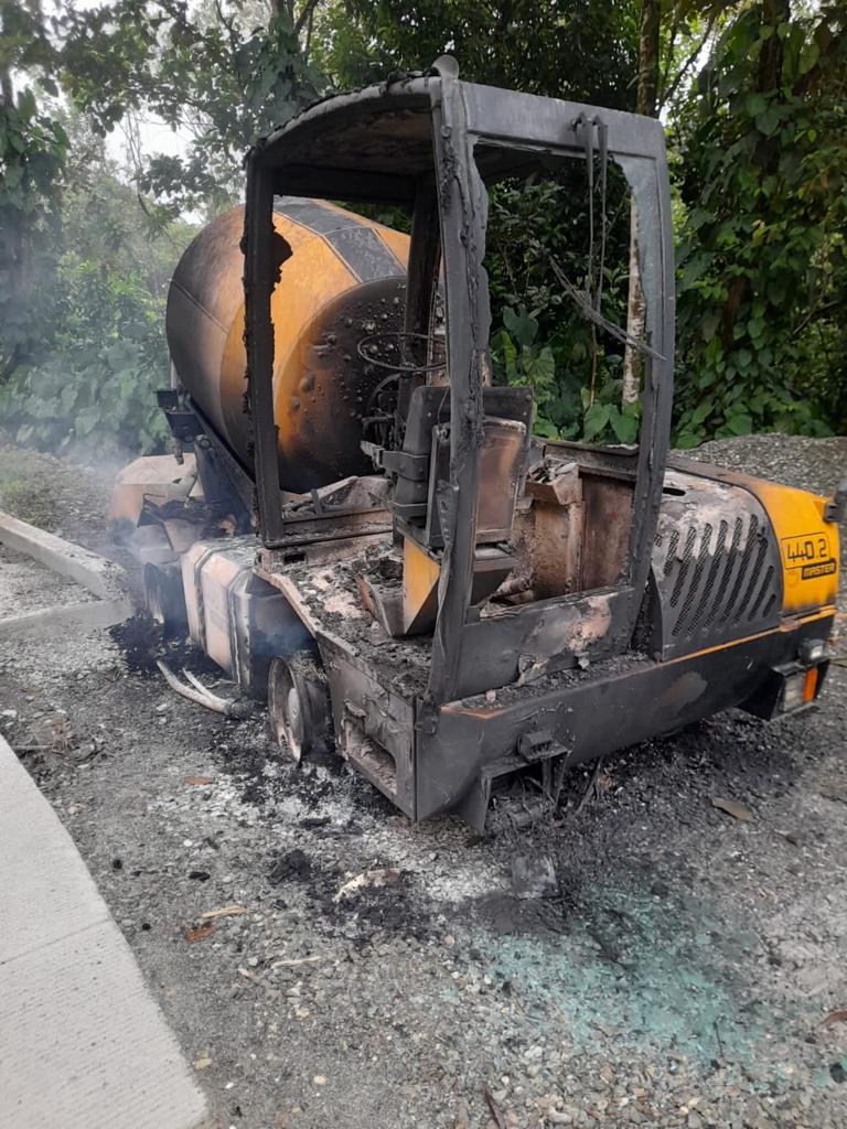 Con la suspensión de la obra se afecta a más de 230 personas que trabajan de manera directa e indirecta en el proyecto vial.