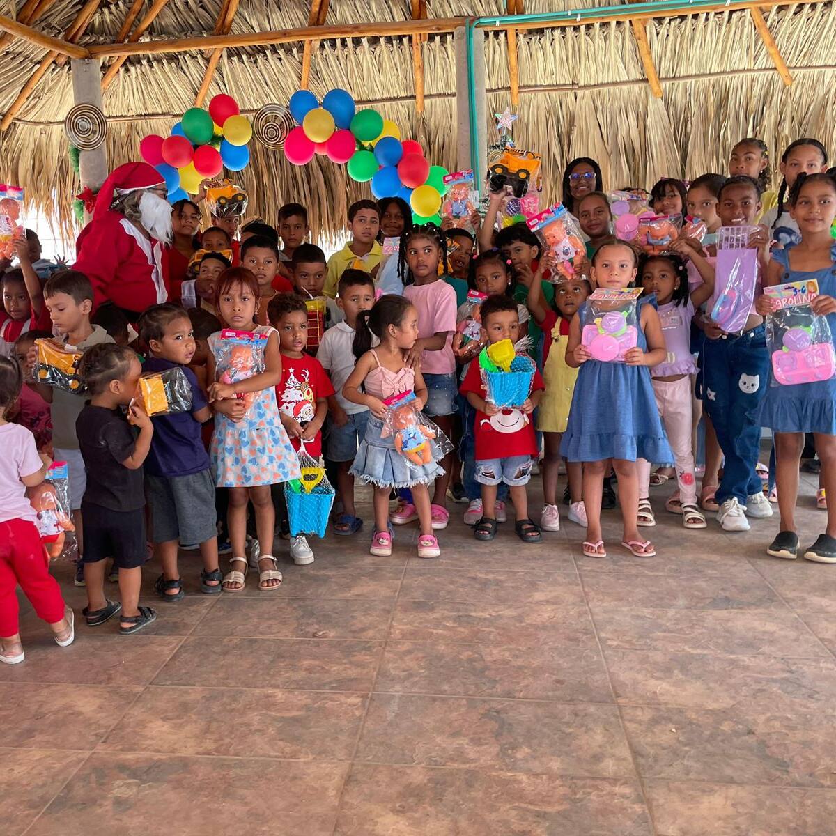 Bioger llevó jornadas de alegría y solidaridad a comunidades de Bolívar
