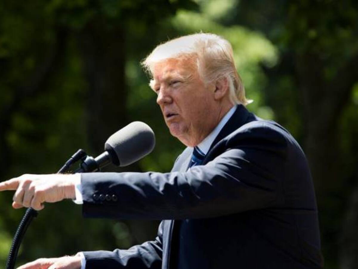 “Todas las opciones están sobre la mesa” advierte Trump sobre Corea del Norte