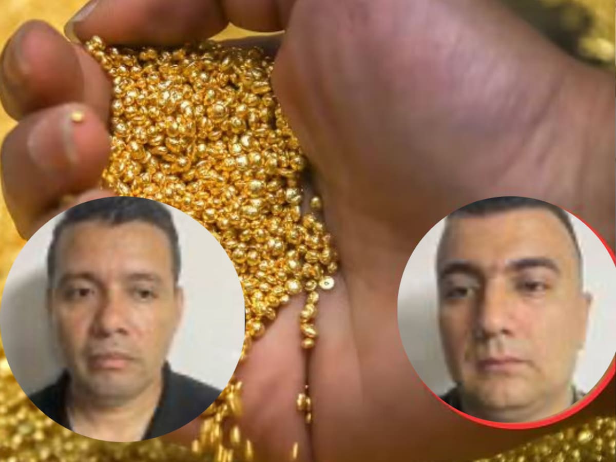 Dos expolicías condenados por extorsionar a una persona que transportaba 400 gr de oro en Bello