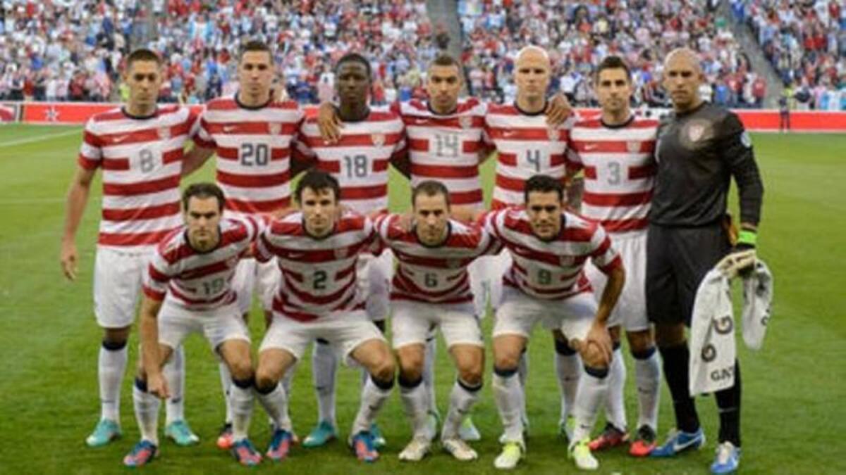 La selección de Estados Unidos. Resta una jornada y los tres primeros del grupo final se clasificarán directamente para Brasil-2014