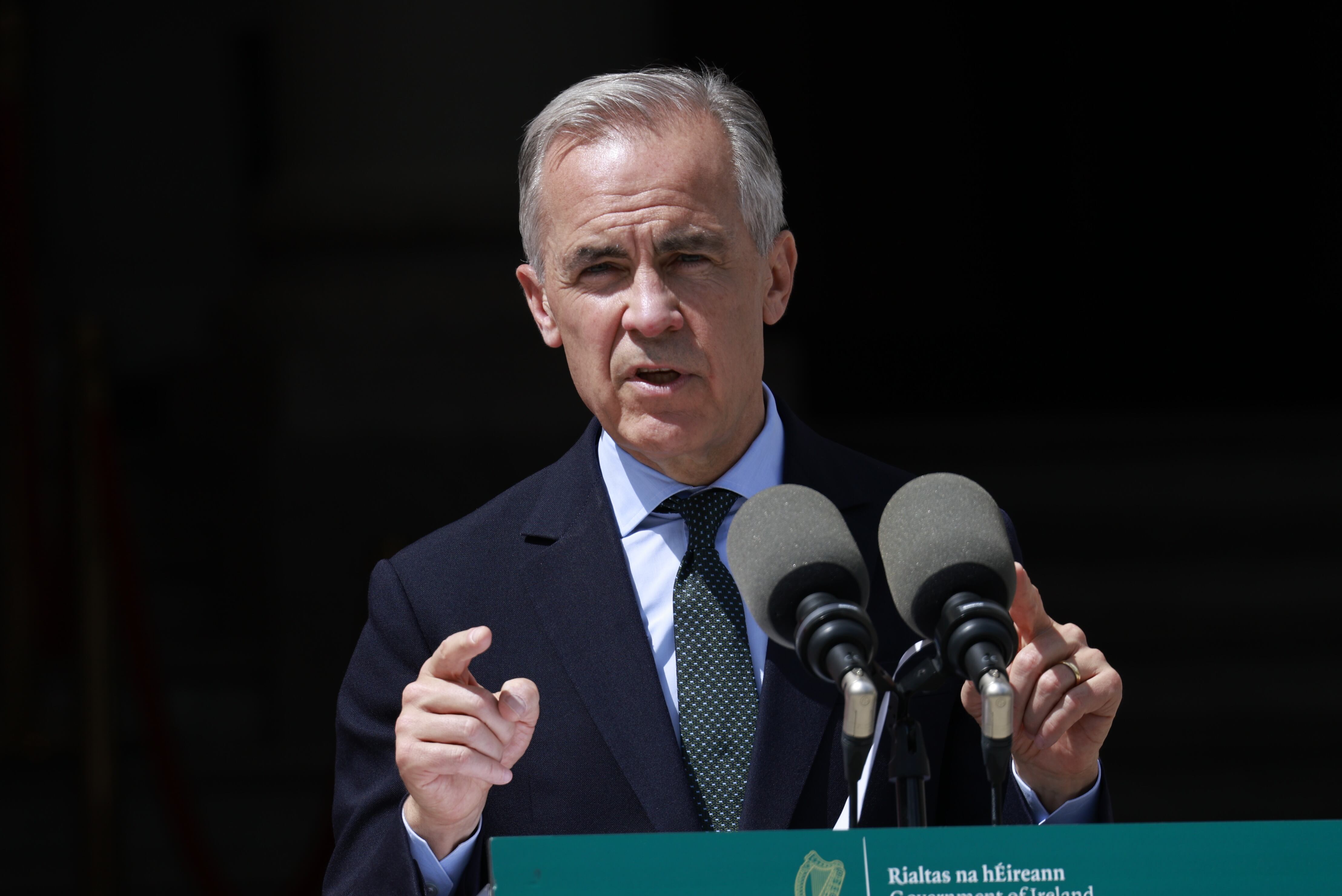 Canadian Prime Minister Mark Carney, Saturday June 13, 2026. Image tomada de Getty Imagenes (Crédito: Conor O Mearain - PA Images / Colaborador)