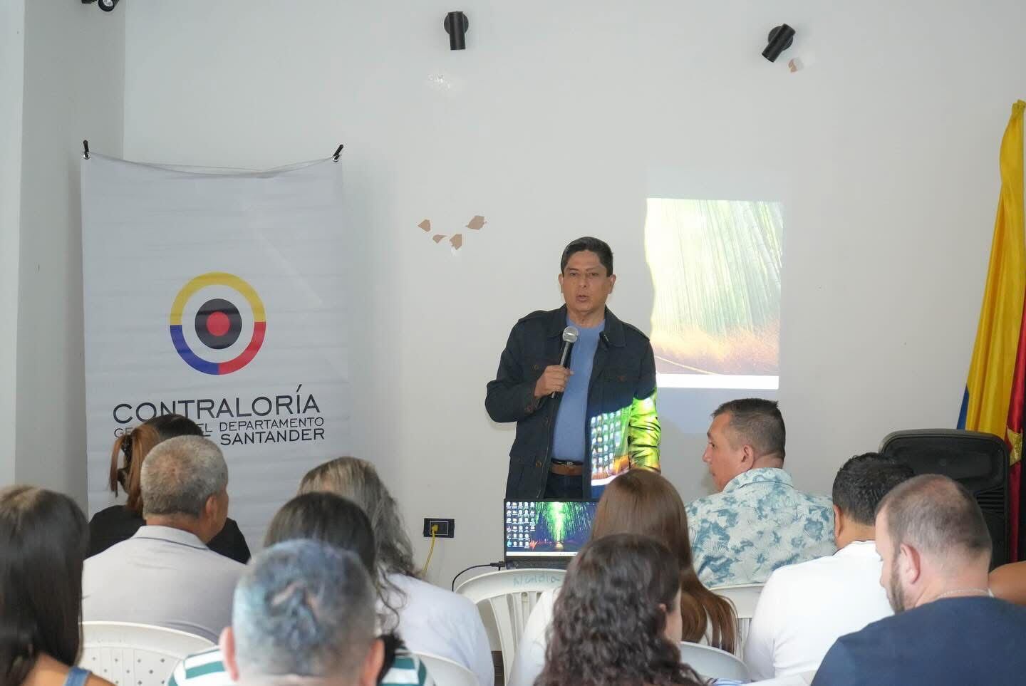 César Lindarte, contralor de Norte de Santander. / Foto: Contraloría Norte de Santander en Facebook.