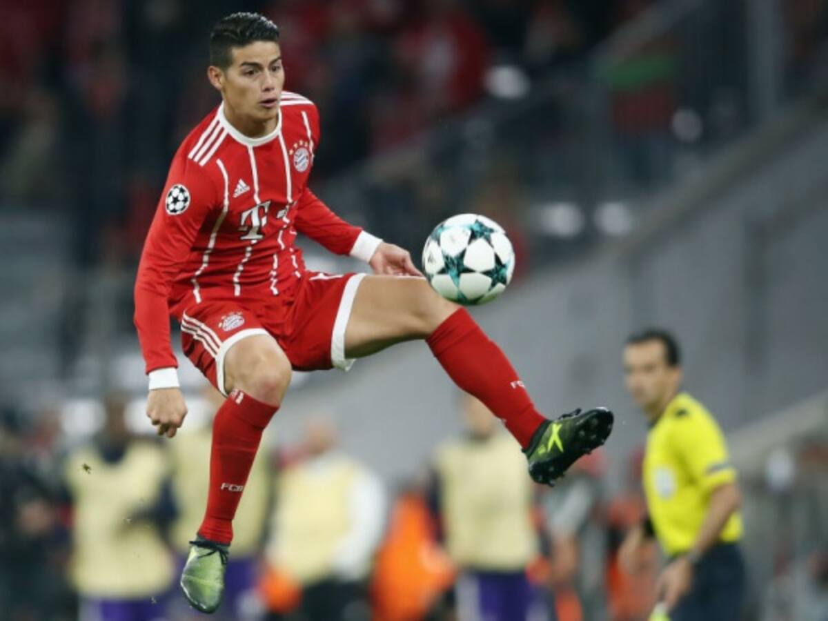 ¡A votar por James! nominado al jugador de la semana en Champions