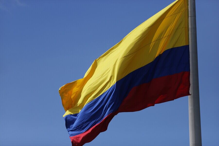 Bandera de Colombia. Foto: Colprensa.