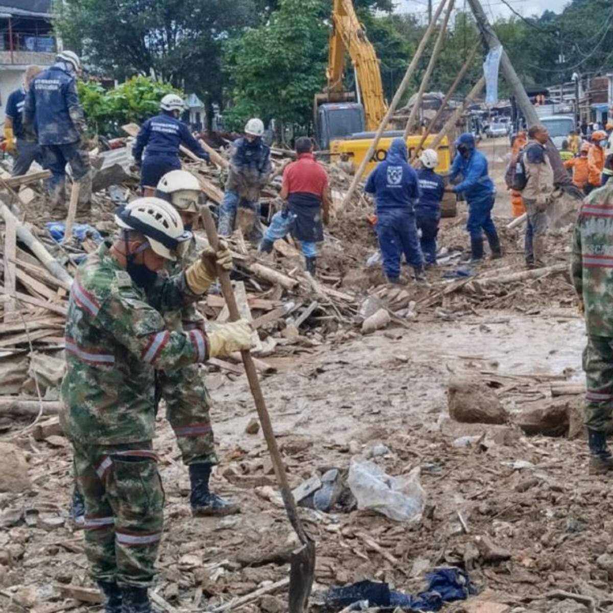 Definen las ayudas humanitarias para afectados por tragedia en Risaralda